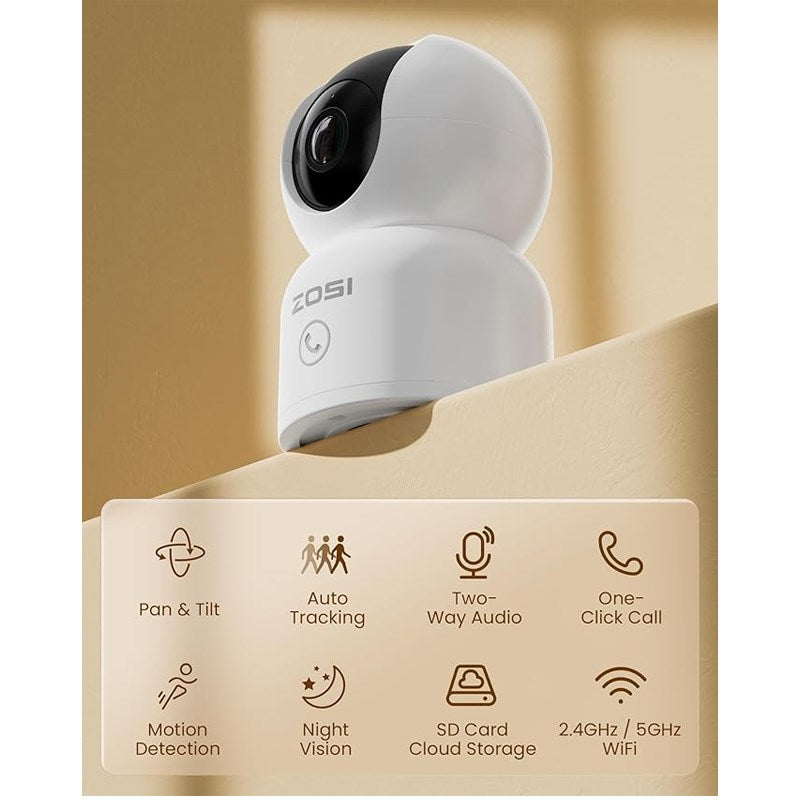 Zosi 2.0 MP Indoor Security Camera Zosi 2.0 MP Indoor Security Camera
